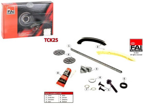 Zestaw Łańcucha Rozrządu Vw Dohc Polo 01- (z Simer