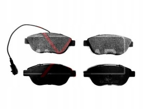 Klocki Ham. Fiat P. Stilo 1.9 Jtd 1.8b Z Czujnikiem Maxgear