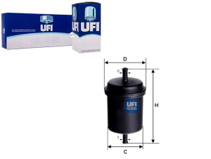 Filtr Paliwa Punto Tempra Tipo Ufi
