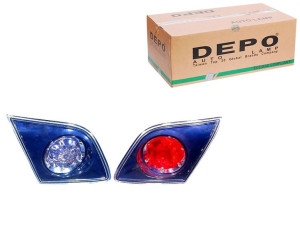 Lampa (część Wewnętrzna Kolor Szkła Biały) Mazda 3
