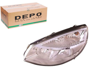Reflektor Renault Scenic Ii H7 H1 W5w Py21w 03- Le