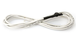 Grzałka silikonowa z wbudowanym termostatem 1m/25w