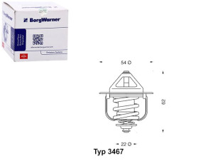 Termostat Opel 85c 1,7tds 92- Wahler