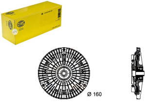Wiskoza Sprzęgło Wiskotyczne Hella 2005122 A000 13
