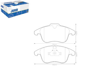 Klocki Hamulcowe Ceramiczne Volvo S60 Ii S80 Ii V6