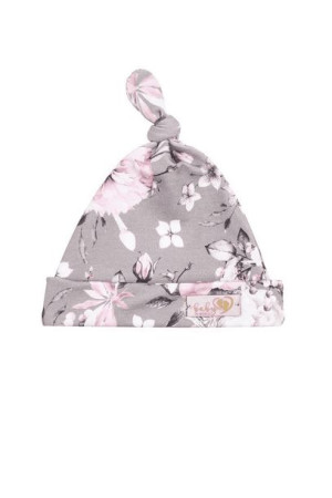 BABY Czapka niemowlęca Smerfetka Grey Rose 7-12 m