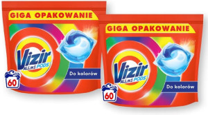 Vizir PODS Kapsułki do prania Color 120 szt