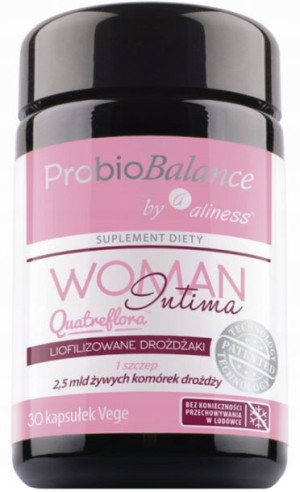 ProbioBALANCE WOMAN probiotyki dla kobiet ALINESS
