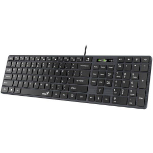 Genius SlimStar 126, CZ/SK, klasyczna, cienka rodzaj przewodowa (USB),