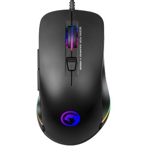 Marvo Mysz M508, 3200DPI, optyczna, 6kl., przewodowa USB, czarna, do gry,
