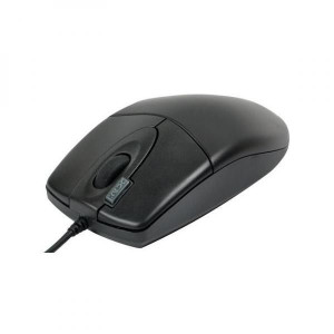 A4Tech Mysz OP-620D, 800DPI, optyczna, 3kl., przewodowa USB, czarna
