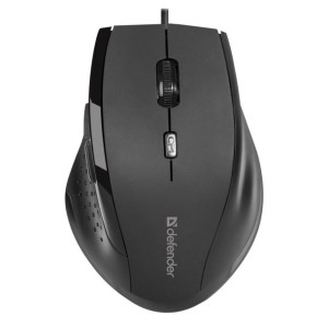 Defender Mysz Accura MM-362, 1600DPI, optyczna, 6kl., przewodowa USB,