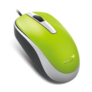 Genius Mysz DX-120, 1200DPI, optyczna, 3kl., przewodowa USB, zielona,