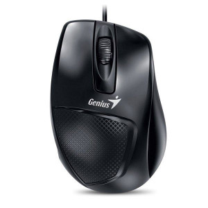 Genius Mysz DX-150X, 1000DPI, optyczna, 3kl., przewodowa USB, czarna