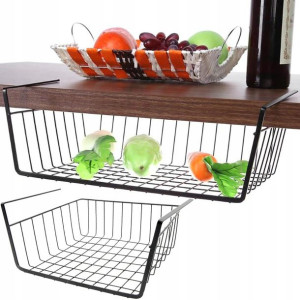 Kosz Organizer Półka Metal Pod Półki Szafki 30cm