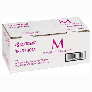 Kyocera oryginalny toner TK-5230M, magenta, 2200s, 1T02R9BNL0,
