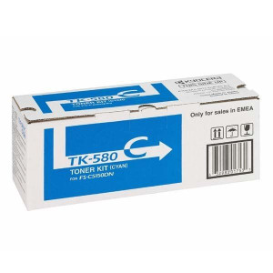 Kyocera oryginalny toner TK580C, cyan, 2800s, 1T02KTCNL0,