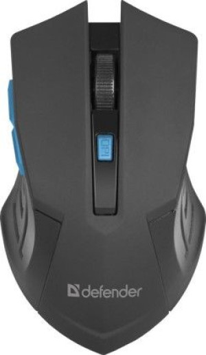 Mysz bezprzewodowa Defender ACCURA MM-275 optyczna 1600dpi czarno-niebieska