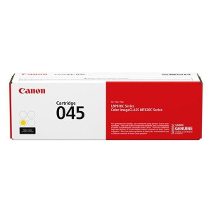 Canon oryginalny toner 045Y, yellow, 1300s, 1239C002, Canon LBP613Cdw,