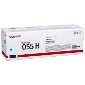 Canon oryginalny toner 055CH, cyan, 5900s, 3019C002, high capacity,