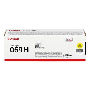 Canon oryginalny toner 069YH, yellow, 5500s, 5095C002, high capacity,