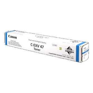 Canon oryginalny toner CEXV47, cyan, 21500s, 8517B002,