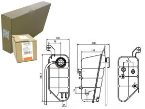 Zbiorniczek Płynu Chłodnicy Behr Hella A2205000049
