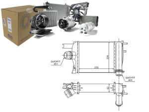 Intercooler Dacia Dokker Dokker Express Duster Lod