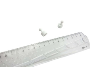 Magnesy neodymowe 12x20 mm białe