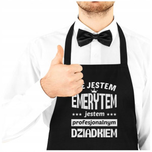Fartuch Dla Dziadka Prezent Na Dzień Dziadka Długi