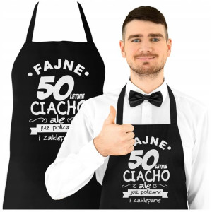 Fartuch Urodzinowy Na 50 Urodziny Fajne Ciacho