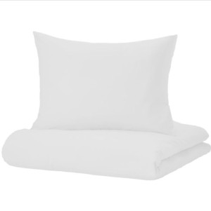 Komplet pościeli poszwa Kritsuga biały 140x200 IKEA