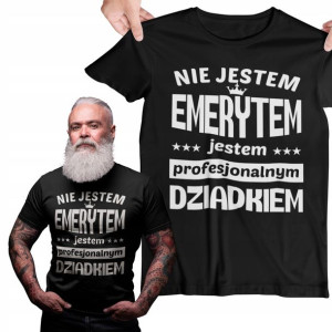 PREZENT DLA DZIADKA mechanika KOSZULKA TSHIRT
