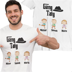 Prezent Dla Taty Koszulka Gang Taty Dzień Ojca