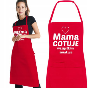 Prezent Fartuch Dla Mamy Na Dzień Mamy Urodziny