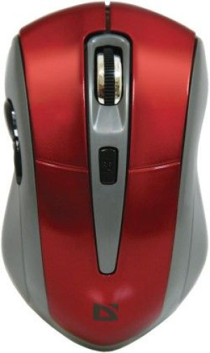 Mysz bezprzewodowa Defender ACCURA MM-965 optyczna 1600dpi czerwono-szara