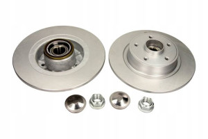 Tarcze Ham. 2szt Renault T. Laguna 01- Z Łożyskiem Kpl. Z Powłoką Quaro