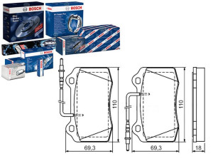 Klocki Hamulcowe (z Instrukcją Montażu) Peugeot 40