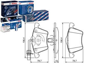 Klocki Hamulcowe Ford Galaxy 2.0/2.3 11.95-05.06 B