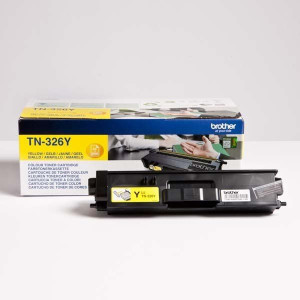 Brother oryginalny toner TN-326Y, yellow, 3500s, Brother