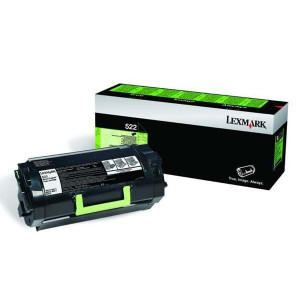 Lexmark oryginalny toner 52D2000, black, 6000s, 522, return, Lexmark