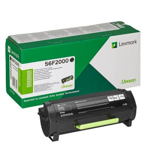 Lexmark oryginalny toner 56F2000, black, 6000s, return,