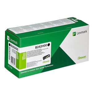 Lexmark oryginalny toner B242H00, black, 6000s, high capacity, return,w, O