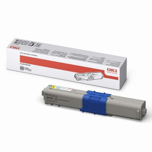 OKI oryginalny toner 44469722, yellow, 5000s, OKI C510, 530, O