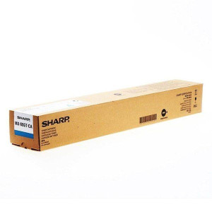 Sharp oryginalny toner MX61GTCA, cyan, 24000s,
