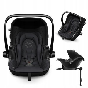 Kiddy Evoluna i-Size 2 Fotelik + Baza 0-13kg Black