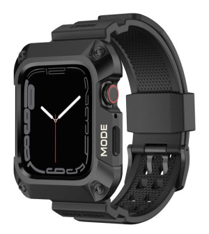 Kingxbar Cyf134 2w1 Pancerne Etui Apple Watch Se, 6, 5, 4 (44 Mm) Ze Stali
