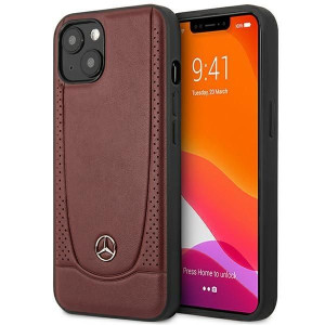 Iphone 14 6,1" Czerwony/red Hardcase Leather Urban Bengale