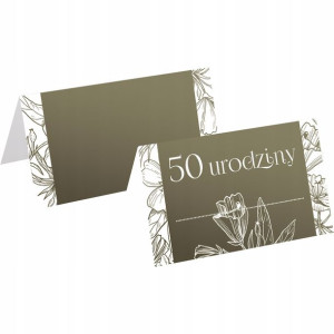 Winietka Na Stół 50 Zielone 10szt Z2