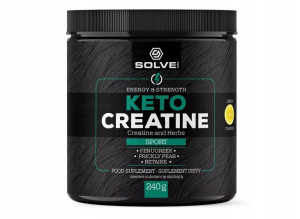 Kreatyna Keto Creatine 240g Energy & Strength Solve